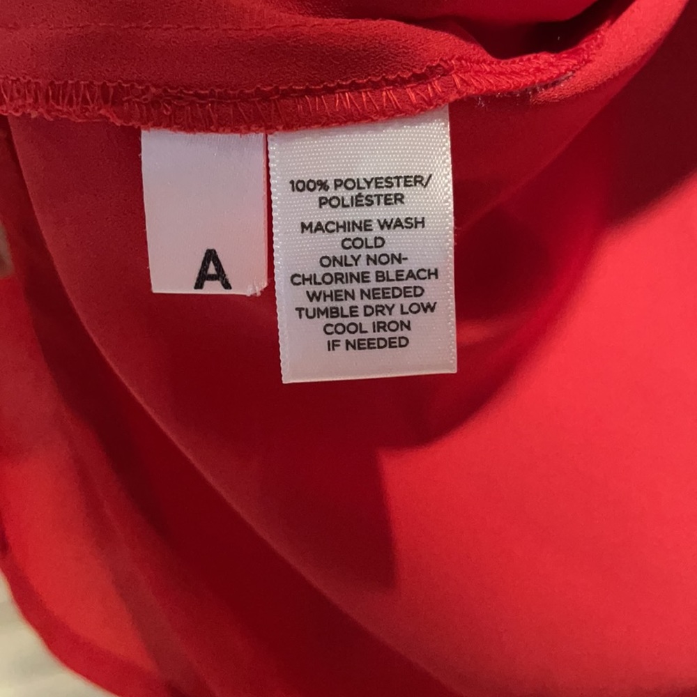 Mint Condition Red Button Down Top - image 4